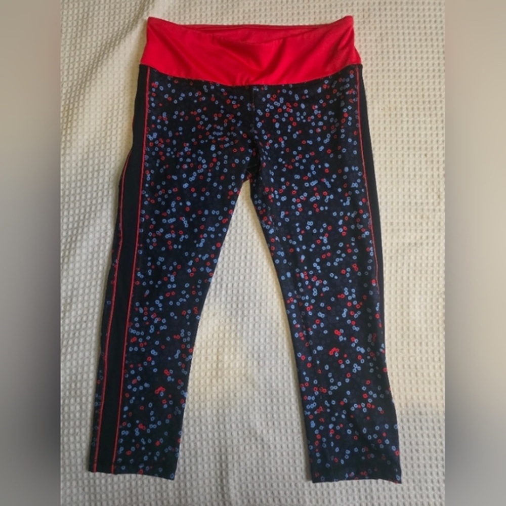Bright Vibrant Capri Leggings